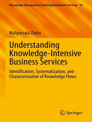 cover image of Understanding Knowledge-Intensive Business Services